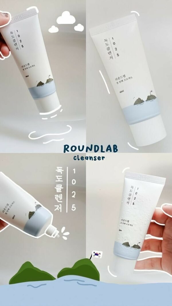 ⁦Round Lab 1025 Dokdo Cleanser غسول الرغوي من راوند لاب
150ml⁩ - الصورة ⁦3⁩