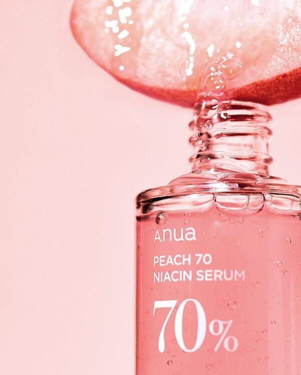 ⁦PEACH 70% NIACINAMIDE SERUM سيروم الخوخ انوا 30ml⁩ - الصورة ⁦2⁩