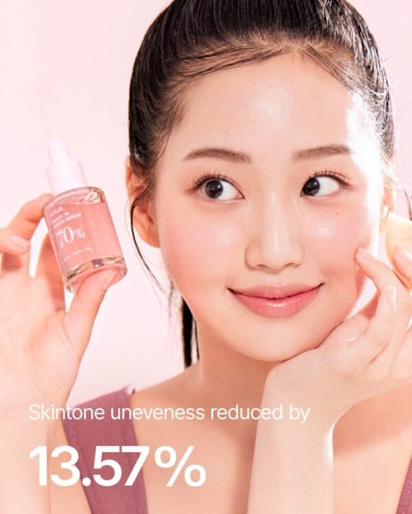 ⁦PEACH 70% NIACINAMIDE SERUM سيروم الخوخ انوا 30ml⁩ - الصورة ⁦7⁩