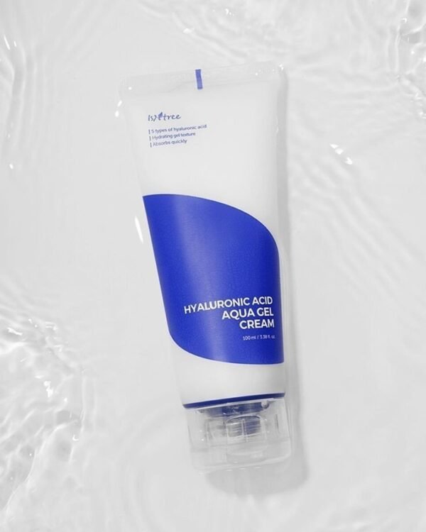 ⁦Isntree - hyaluronic acid aqua gel cream 100ml - جل كريم الهيالرونك من ازنتري 100 مل⁩ - الصورة ⁦2⁩