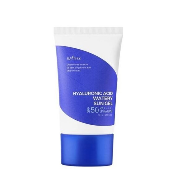 ⁦Isntree - Hyaluronic Acid Watery Sun Gel SPF50+PA++++ 50ml - واقي الشمس المائي من ازنتري ٥٠مل⁩ - الصورة ⁦2⁩