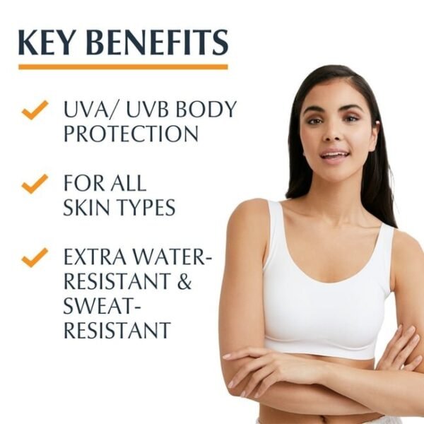 ⁦Eucerin Sun Oil Control Dry Touch Sun Gel-Cream SPF50+ 200ml
جل كريم الحماية من الشمس من يوسيرين صن أويل كنترول دراي تاتش SPF50+ 200⁩ - الصورة ⁦4⁩