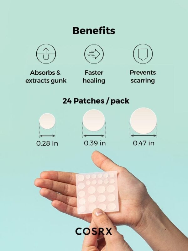 ⁦Acne Pimple Master Patchلصقات الحب cosrx 24 patches⁩ - الصورة ⁦2⁩