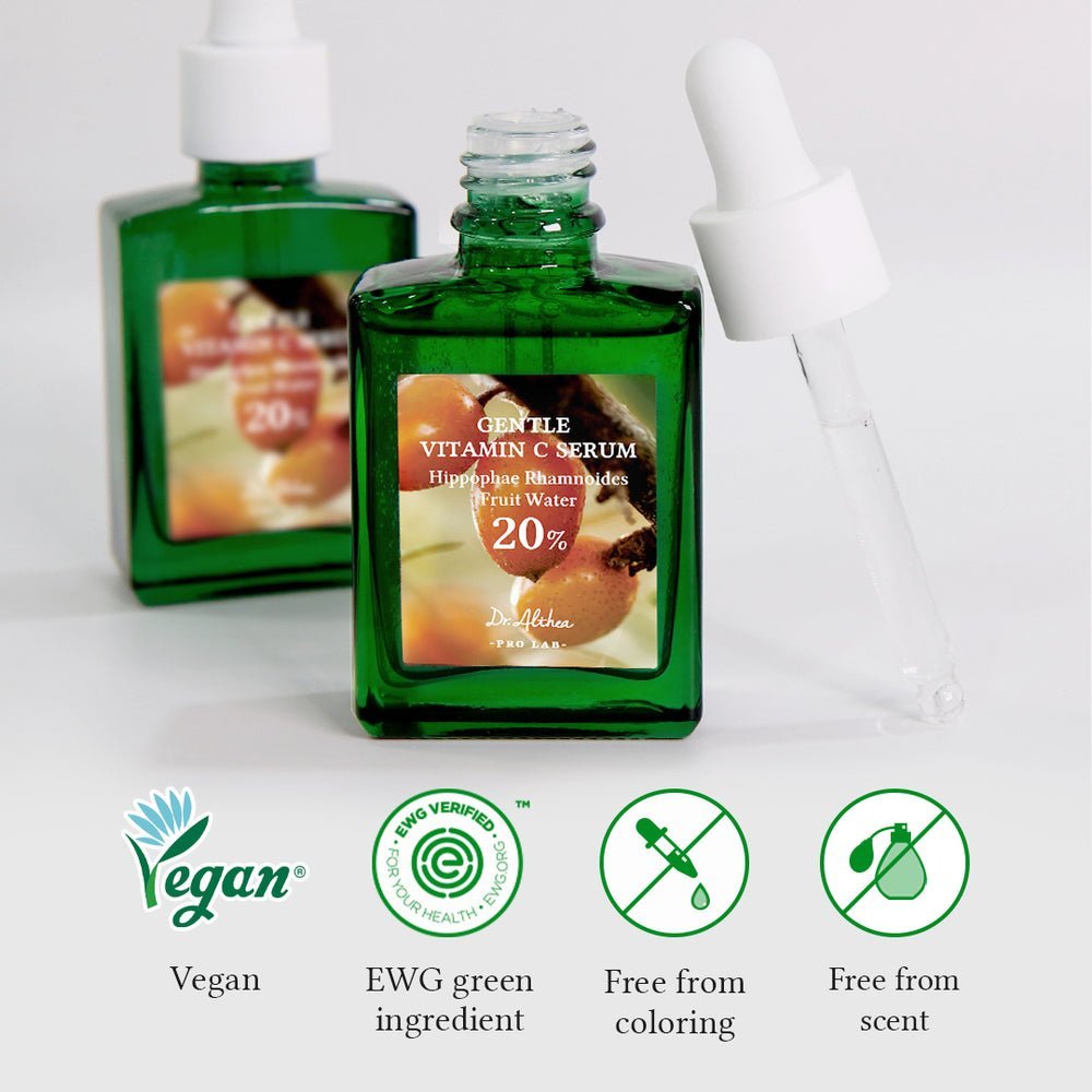 GENTLE VITAMIN C SERUM
سيروم فايتمن سي اللطيف 20% dr althea - الصورة 6