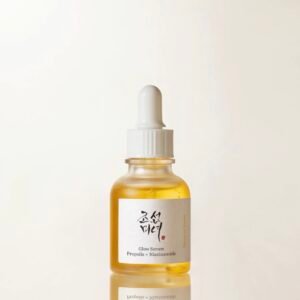 Glow Serum : Propolis + Niacinamide
مصل الإشراقة، العكبر + النياسيناميد
