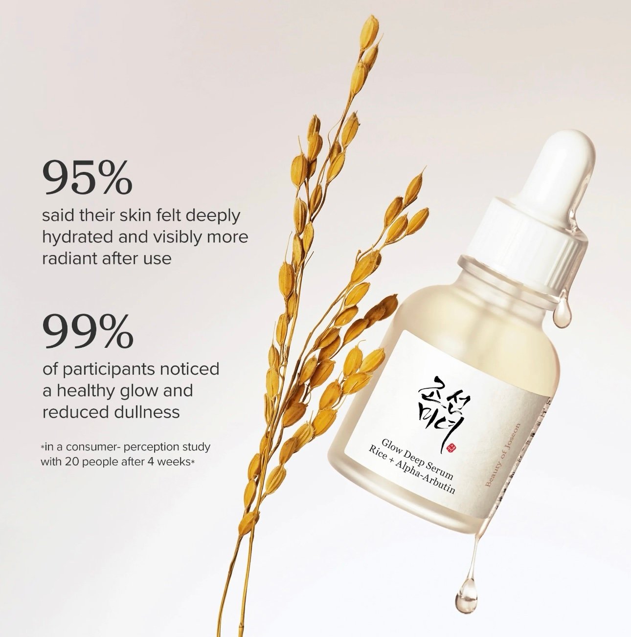 Glow Deep Serum : Rice +Alpha-Arbutin
سيروم ألفا اربوتين 30ml - الصورة 3