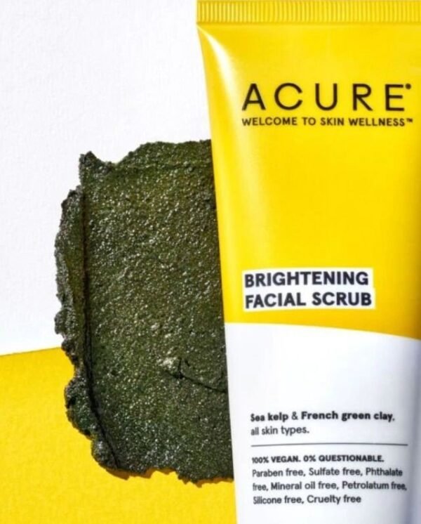 ⁦اكيور - مقشر مفتح للوجه
مقشر للوجه - 118 ml
acure brightening facial scrub⁩ - الصورة ⁦2⁩