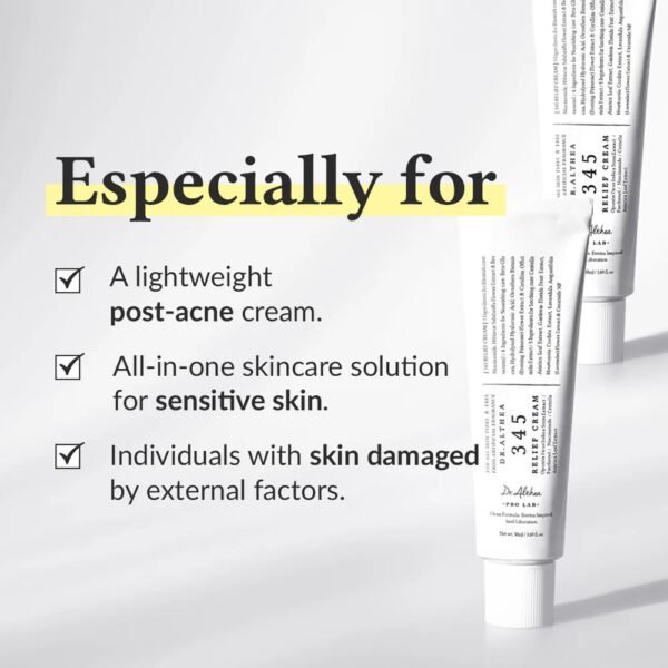 ⁦345 Relief Cream كريم جل مرمم متجدد غني بالمغذيات⁩ - الصورة ⁦2⁩