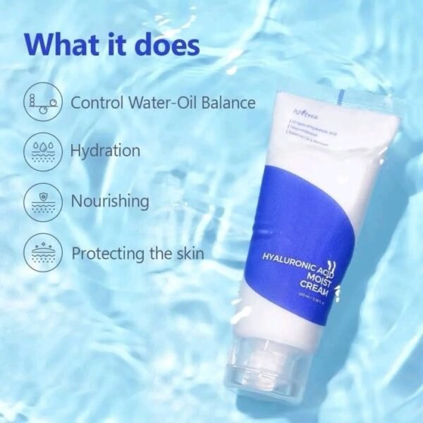 ⁦Isntree hyaloronic acid moist cream100ml⁩ - الصورة ⁦2⁩