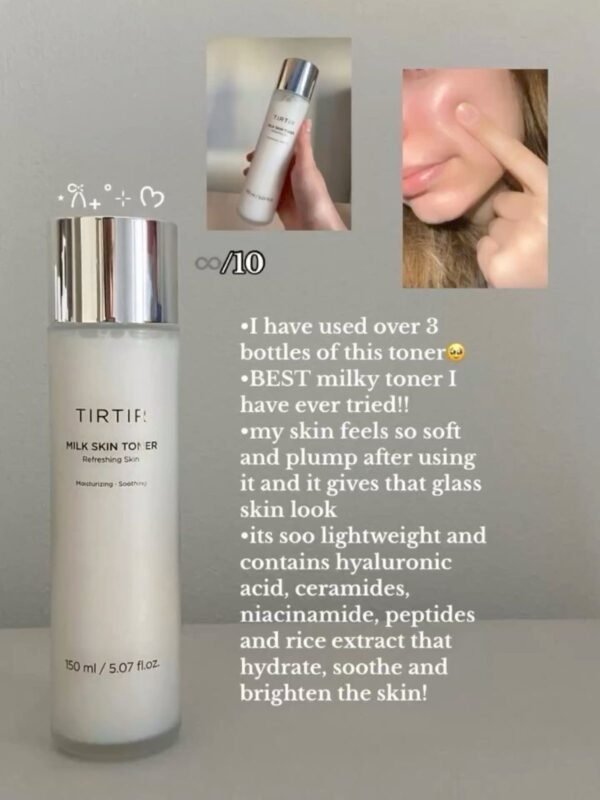 ⁦Tir tir milk skin toner  jumbo150ml⁩ - الصورة ⁦3⁩