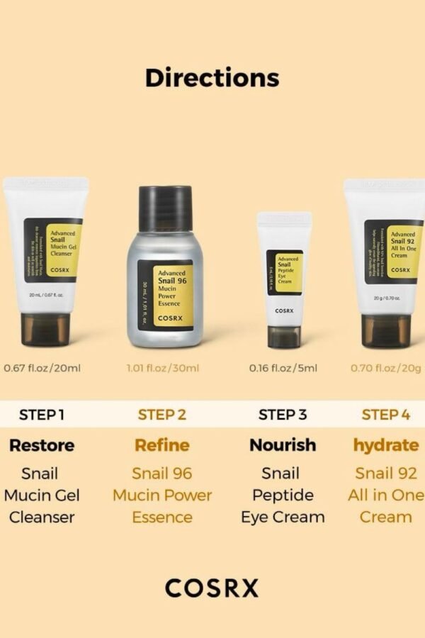 ⁦All about snail kit مجموعة العناية بخلاصة الحلزون⁩ - الصورة ⁦9⁩