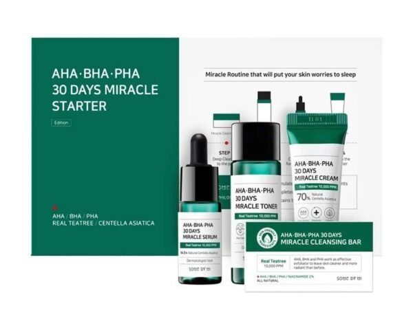 Aha bha pha miracle kit مجموعة المعجزة للعناية بالبشرة