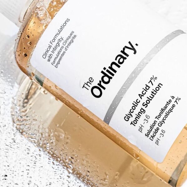 ⁦TonerGlycolic Acid 7% Exfoliating Toner تونر تقشير وتفتيح البشرة اوردناري100مل⁩ - الصورة ⁦3⁩