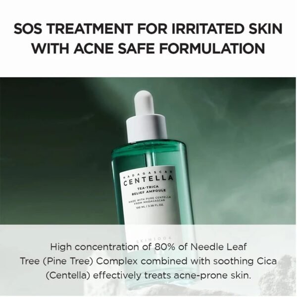 ⁦SKIN 1004 - Madagascar Centella Tea-Trica Relief Ampoule 100ml⁩ - الصورة ⁦2⁩