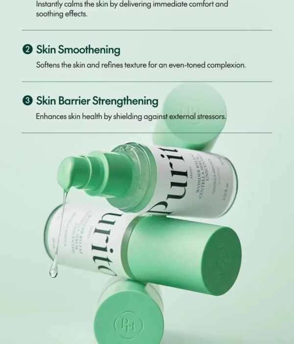 ⁦Purito SEOUL - Wonder Releaf Centella Serum Unscented سيروم تهدئة ودعم البشرة من بوريتو⁩ - الصورة ⁦6⁩