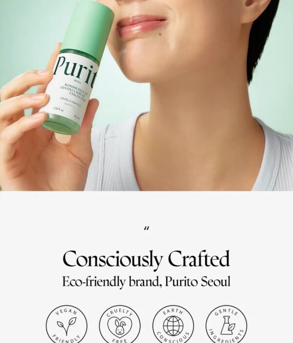 ⁦Purito SEOUL - Wonder Releaf Centella Serum Unscented سيروم تهدئة ودعم البشرة من بوريتو⁩ - الصورة ⁦3⁩