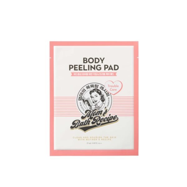 Mom's Bath Recipe Body Peeling Pad Strong