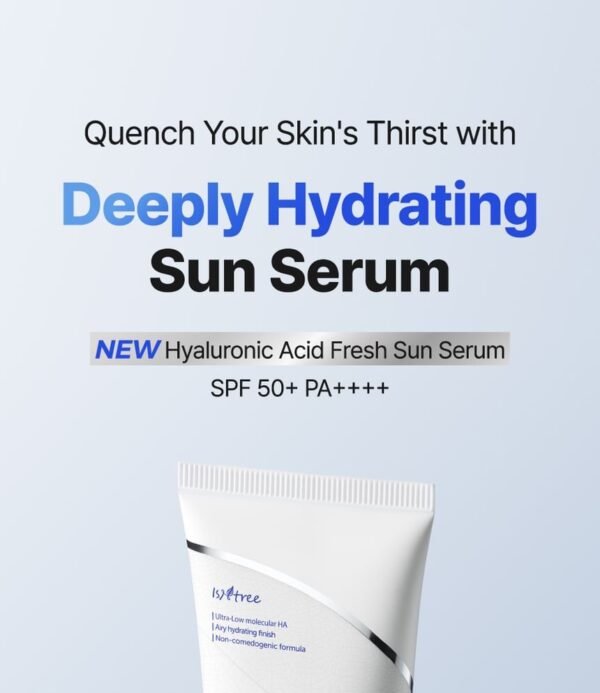 ⁦Isntree - Hyaluronic Acid Fresh Sun Serum⁩ - الصورة ⁦14⁩