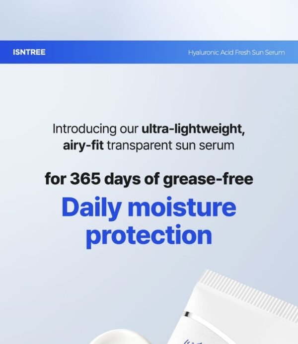 ⁦Isntree - Hyaluronic Acid Fresh Sun Serum⁩ - الصورة ⁦11⁩