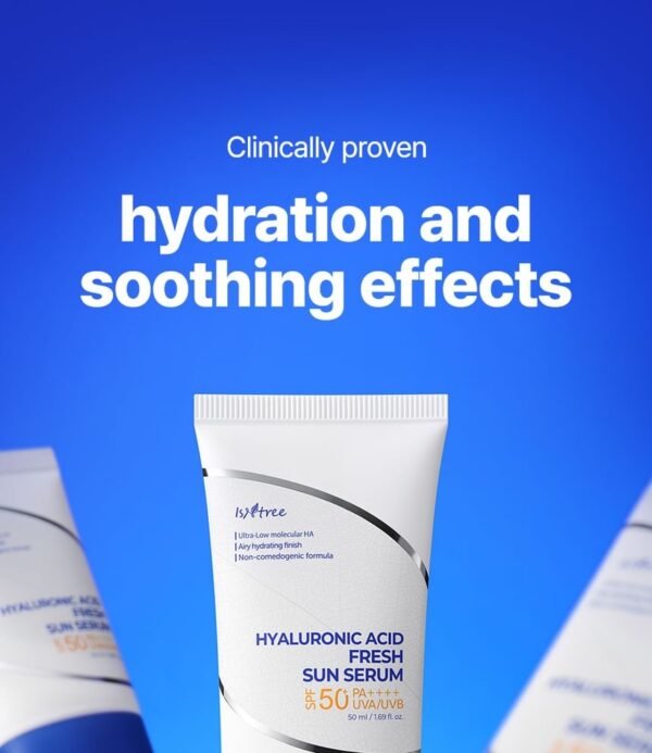 ⁦Isntree - Hyaluronic Acid Fresh Sun Serum⁩ - الصورة ⁦6⁩