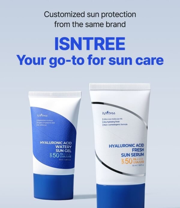 ⁦Isntree - Hyaluronic Acid Fresh Sun Serum⁩ - الصورة ⁦2⁩