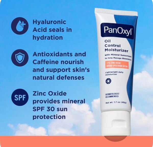⁦مرطب للتحكم بالبشرة الدهنية مع حماية من الشمس spf30⁩ - الصورة ⁦5⁩