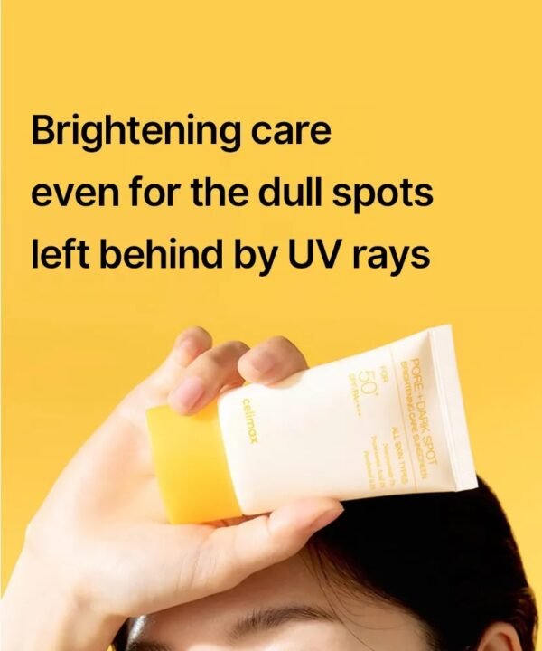 ⁦celimax - Pore+ Dark Spot Brightening Care Sunscreen واقي شمس سيليماكس للعناية بالبقع الداكنة 50مل⁩ - الصورة ⁦13⁩