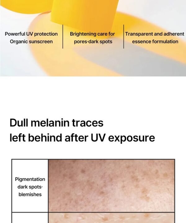 ⁦celimax - Pore+ Dark Spot Brightening Care Sunscreen واقي شمس سيليماكس للعناية بالبقع الداكنة 50مل⁩ - الصورة ⁦10⁩