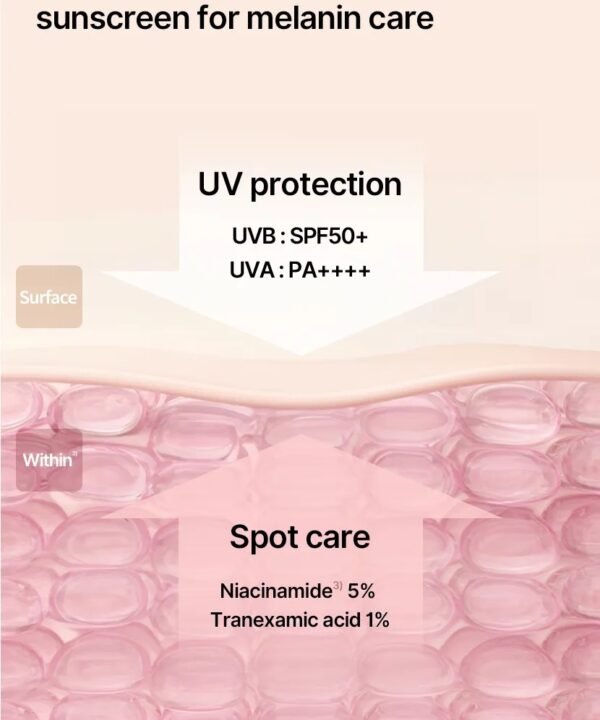 ⁦celimax - Pore+ Dark Spot Brightening Care Sunscreen واقي شمس سيليماكس للعناية بالبقع الداكنة 50مل⁩ - الصورة ⁦8⁩
