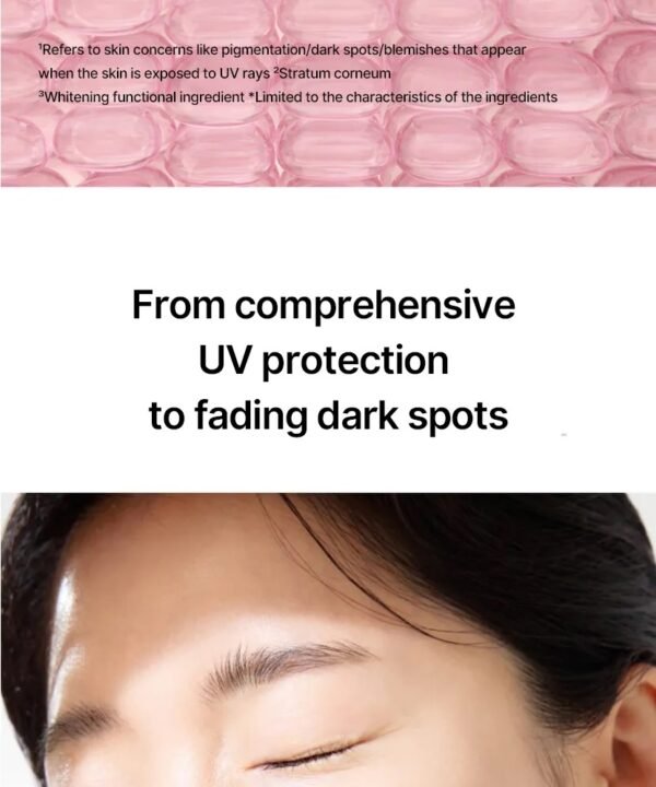 ⁦celimax - Pore+ Dark Spot Brightening Care Sunscreen واقي شمس سيليماكس للعناية بالبقع الداكنة 50مل⁩ - الصورة ⁦7⁩