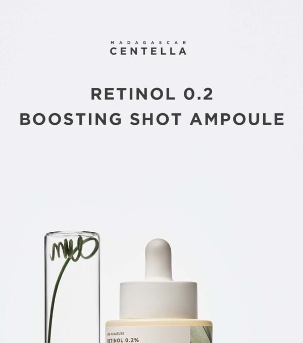 ⁦SKIN 1004 - Madagascar Centella Retinol 0.2 Boosting Shot Ampoule سيروم الرتنول شوت⁩ - الصورة ⁦2⁩