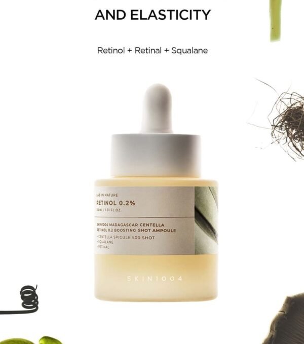 ⁦SKIN 1004 - Madagascar Centella Retinol 0.2 Boosting Shot Ampoule سيروم الرتنول شوت⁩ - الصورة ⁦7⁩