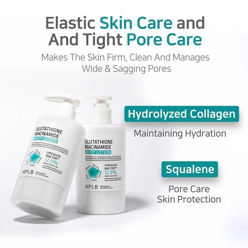 APLB - Glutathione Niacinamide Body Lotion
مرطب الجسم مفتح للمناطق 300 مل - الصورة 16