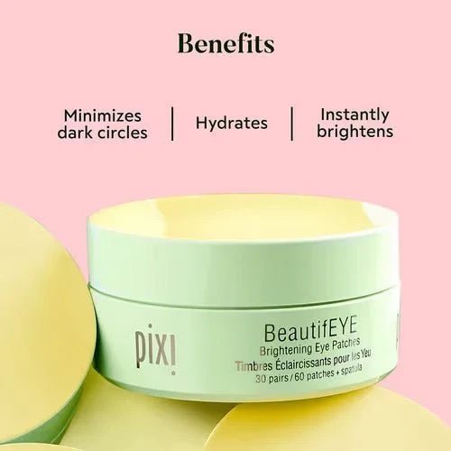 Pixi BeautifEYE Brightening Eye Patches with Vitamin C , For Dry Skin, لصقات تفتيح حول العين 60 لاصقة - الصورة 3