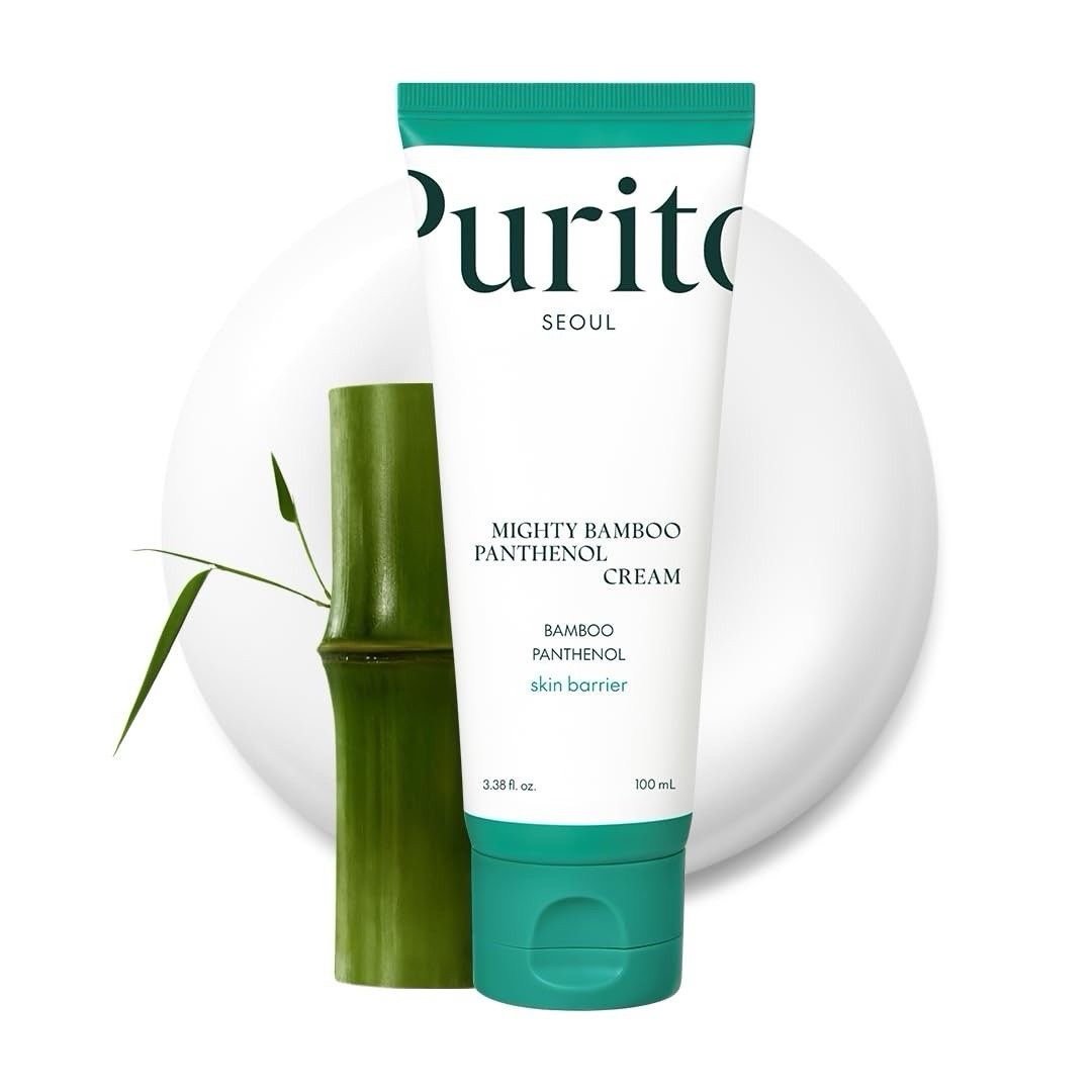 10% Panthenol – Blemishes out. Purito
Mighty Bamboo
Panthenol Cream 100ml