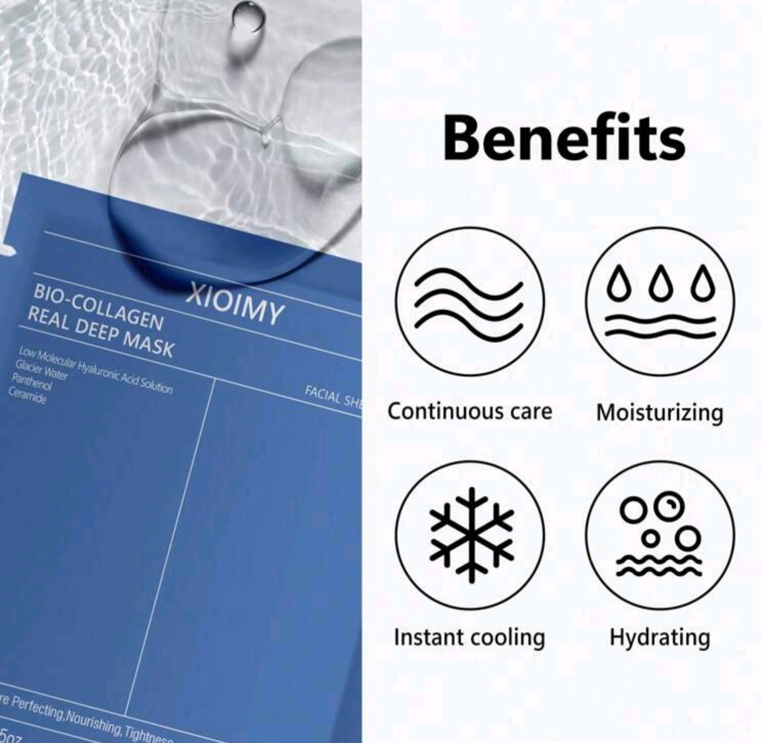 XIOIMY Bio-Collagen Real Deep Mask one sheet - الصورة 3